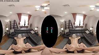 Vrhush Zoe Sparx feels her ass filled with cum