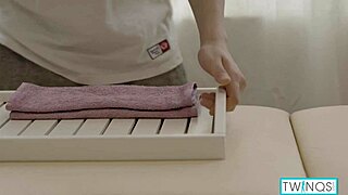 Dreamy twink couple JACOB FUCKS and CUMS!