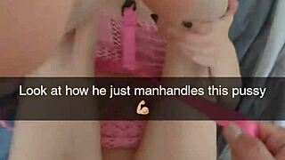 Cheating Girlfriend Richelle Rose Becomes Cumslut Pet on Snapchat!