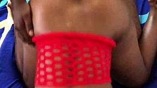 i fuck hot black babe doggystyle, she moans loud