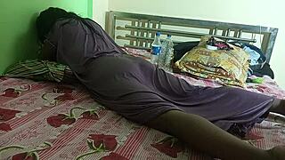 Black Mature Aunty Fucked in Ass by Husband with Loud Moaning and Crying