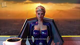 In star harem 5, curvy girls suck huge cocks.