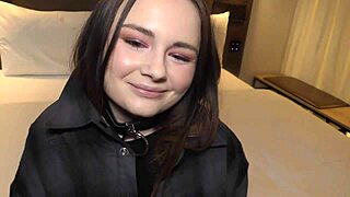 shy teen viven doll taking her first bbc, wow!
