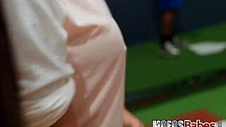 Wow, busty brunette slut riding and sucking dick after batting cages - alice thunder gi joey!