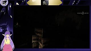 Brunette bodybuilder with big tits in lustful game