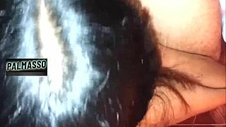 Mexican woman VISITS client, REMOVES condom for BLOWJOB, gets CUM in mouth