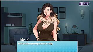 I enjoy the maid's sexy cartoon sex in house chores.