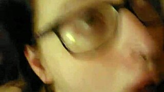 Belle tied down for intense throat humiliation close-up.