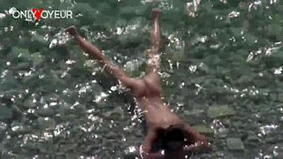 hey, wanna see my slut wife give head and get pounded at the beach?