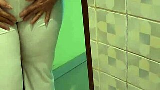 hey, my best friend's mom caught me with her thong and sucked me off till I came in her mouth, part 1