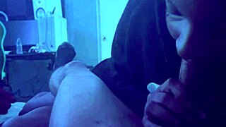 she passionately sucking crazy dick for five minutes, taking cum in mouth