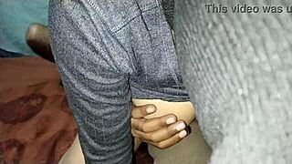 Yo, how wild is this Desi Indian village couple’s 69 fuck session?