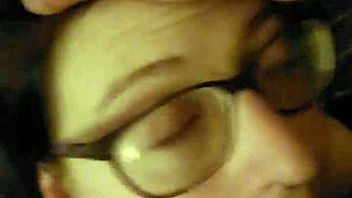 Belle tied down for intense throat humiliation close-up.