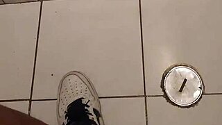 hey, my best friend's mom caught me with her thong and sucked me off till I came in her mouth, part 1