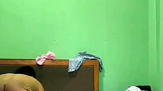 One on one sex in a hotel room with an Indian couple