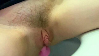 I’m a blonde with hairy bits, rocking a butt plug at school, risking anal in public