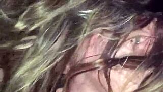 Wife Intensely Sucks Another Man's Cock in Cheating Blowjob Session with Amateur Passion.