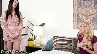 Aaliyah Love teaching Maddy May how to masturbate, so hot!