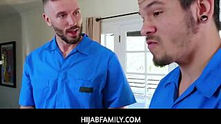 Maya Bijou Says, Get Double Fucked by Bambino and Mike in Hijabfamily.