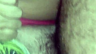 hey, watch this! he rubbed his huge cock on her pussy and pounded her hard for the bull!