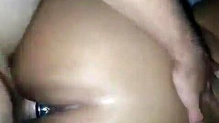 Double domination with blindfolded and ass worshiping couple