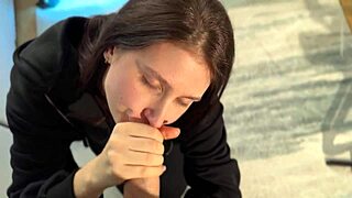 He Called Her Over After Practice for Outdoor Cock Surprise