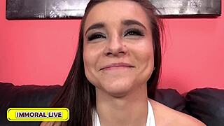 I’m Kharlie Stone, bent over for crazy initiation in wild POV fucking