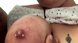 Submissive babe gagged and slapped while choking on cock. Spitting adds to wild domination.