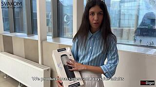 I got a massive cumshot from Svakom Alex Neo 2 toy outdoors. It was wild!