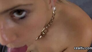 hot czech teen seduced and poked in pov