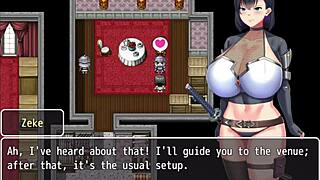 Whore knight Frau in blowbang bondage and sex