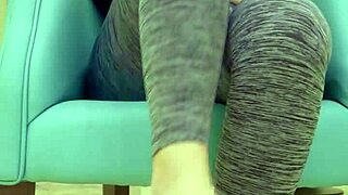 Teen Babe Teases Sugar Daddy!