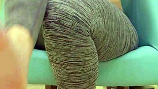 Teen Babe Teases Sugar Daddy!