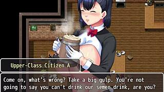 Whore knight Frau in blowbang bondage and sex