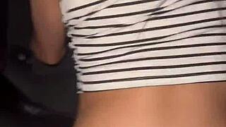 Fucking Latina Teen In Car While She Talks To Cuckold Boyfriend