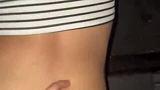 Fucking Latina Teen In Car While She Talks To Cuckold Boyfriend