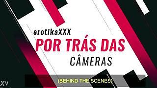 uh, behind scenes with Luccy Joplin trio, so hot!