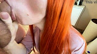 real cheating - fucking my wifes boss while the wife is in the kitchen - russian amateur with conversations