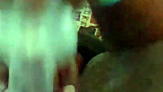 Ebony woman explores self-pleasure with toys at home