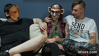 Nasty cutie undergoes anal therapy in butt hole nuthouse