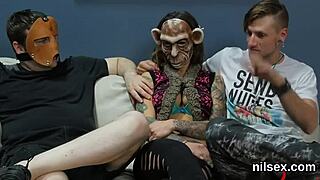 Nasty cutie undergoes anal therapy in butt hole nuthouse