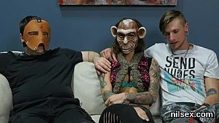 Nasty cutie undergoes anal therapy in butt hole nuthouse