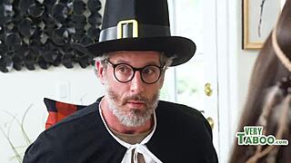 Wet Thanksgiving feast with mommy’s raw holiday pounding