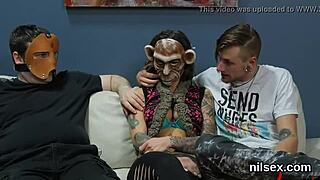 Nasty cutie undergoes anal therapy in butt hole nuthouse