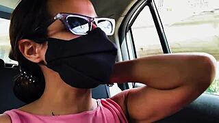 Slipped my big black cock to the curvy trainer and she exploded