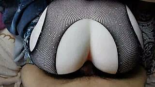 Plunge Hard Cock into Big Ass for Passionate Moans!