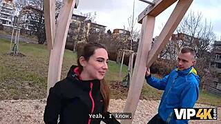 Sakura Hell, Sexy Athlete, Fucks Stranger In Car In Front Of Boyfriend