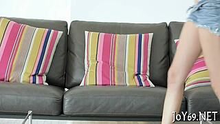 Fine Dildo Fits Hot Teen 18+'s Tight Wet Pussy During Intense Fingering Session