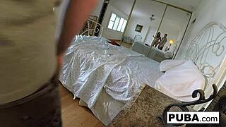 i watch dava foxx suckin' a big dick in her bedroom