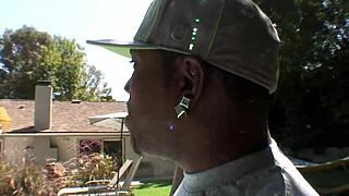 Lisa Ann, the big tit legend, handles Shorty Mac’s massive black dick